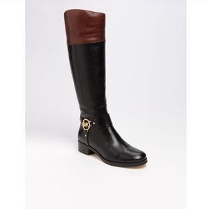 Michael Kors Fulton Harness Riding Boots